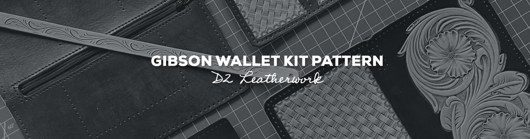 Gift Idea: Gibson Wallet Kit Pattern with D2 Leatherwork