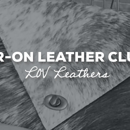 Gift Idea: Hair-On Leather Clutch with LOV Leathers