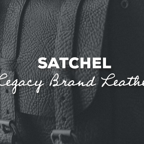 Gift Idea: Satchel with Legacy Brand Leather
