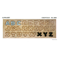2550 Wooden Alphabet