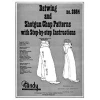 2664 Batwing And Shotgun Chap Patterns
