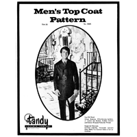 2665 Patron Top Coat Homme Taille 38