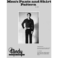 2667 Patrón de pantalones y camisa para hombre