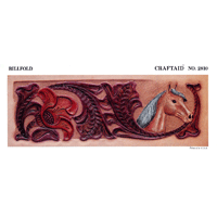 2810 Horse Floral Billfold