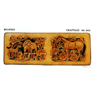 3910 Portefeuille Filigrane Cheval