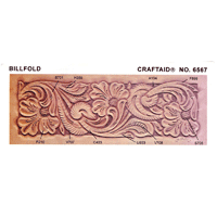 6567 Floral Billfold