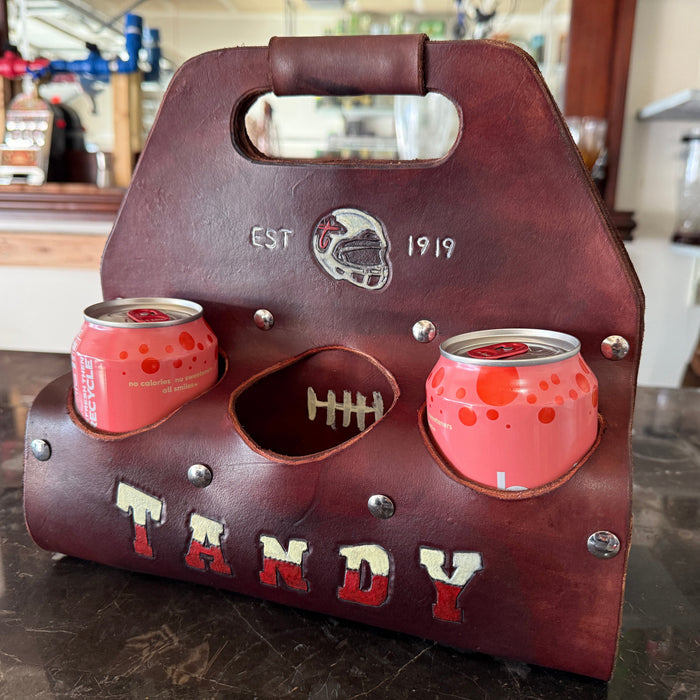 Craft Your Own Leather Six-Pack Bottle Holder