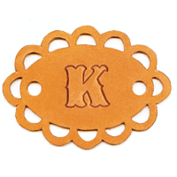 Conception de forme ovale de barrette