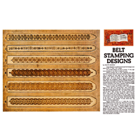 Belt Stamping Designs by Allan Scheider- Series 1E Page 7