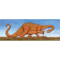 Brontosaurus Doodle