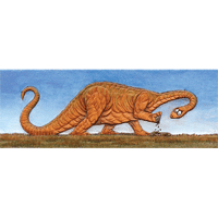Brontosaurus Doodle