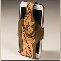 Étui pour téléphone portable - Grand motif floral