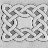 Diseño de herramientas de rectángulo celta