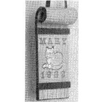 Christmas Toboggan Ornament