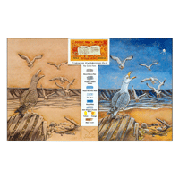 Colorear la gaviota argéntea por Silva Fox- Serie 6E Página 9
