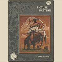 Craftool Picture Pattern 6007 Le Buffalo Brave