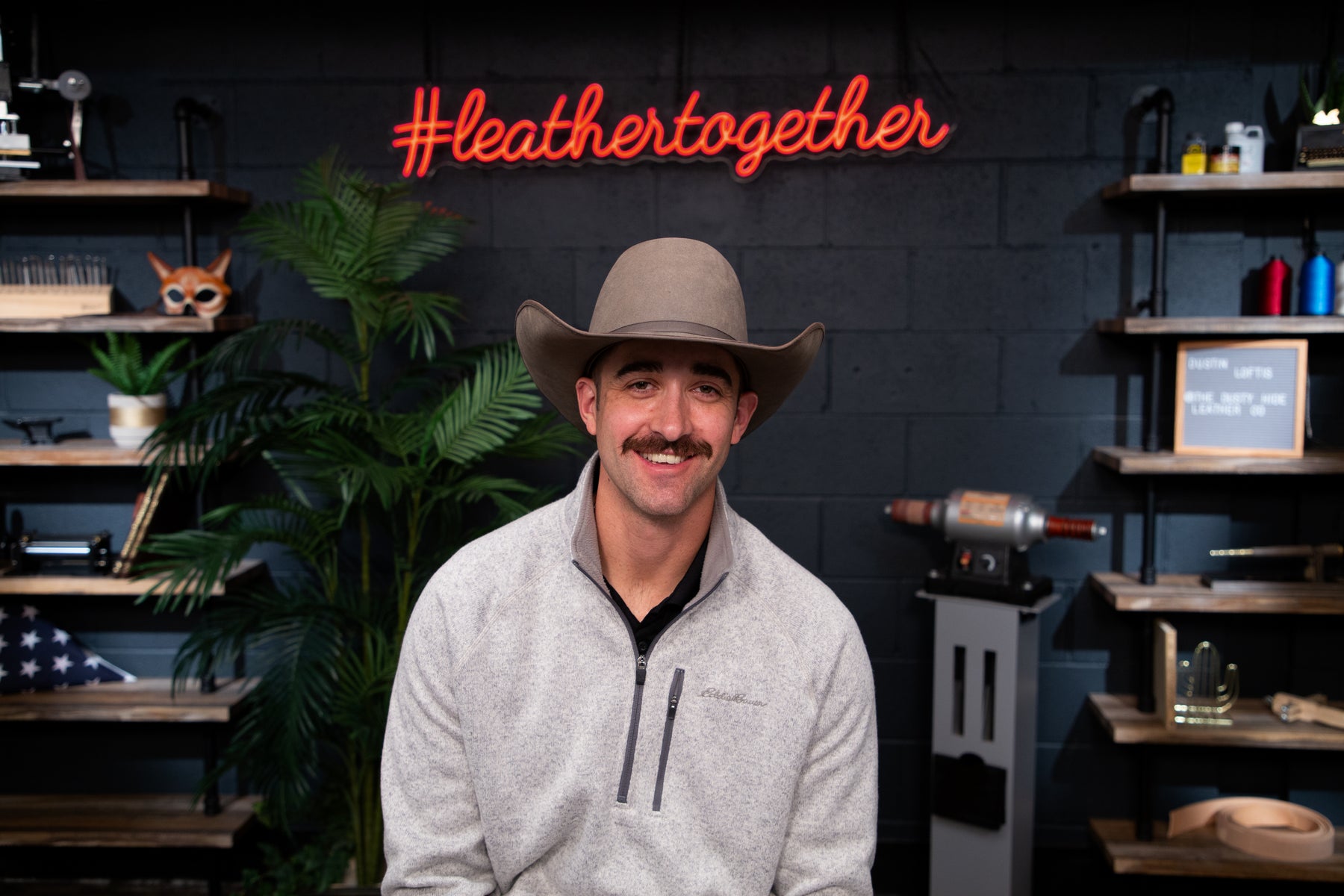 Maker Spotlight: Dustin Loftis, owner of The Dusty Hide Leather Co.