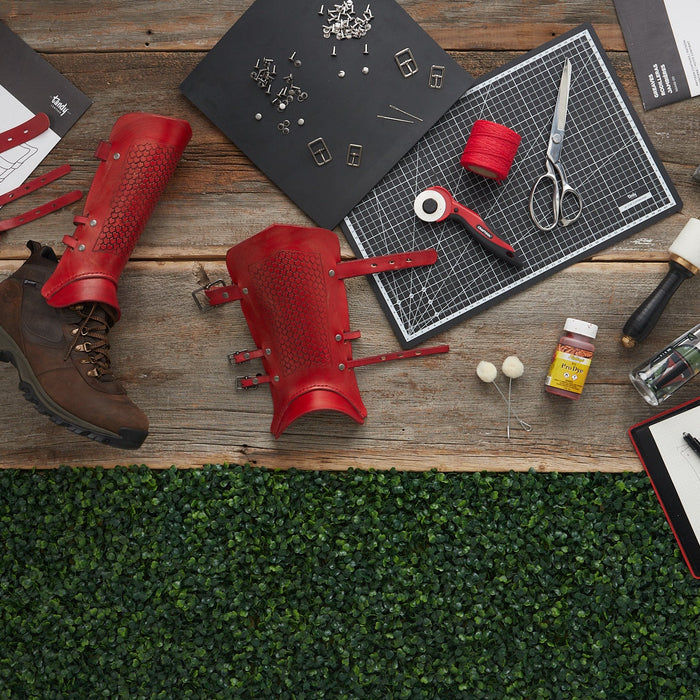 Level Up Your Ren Faire Gear: Crafting Leather Greaves