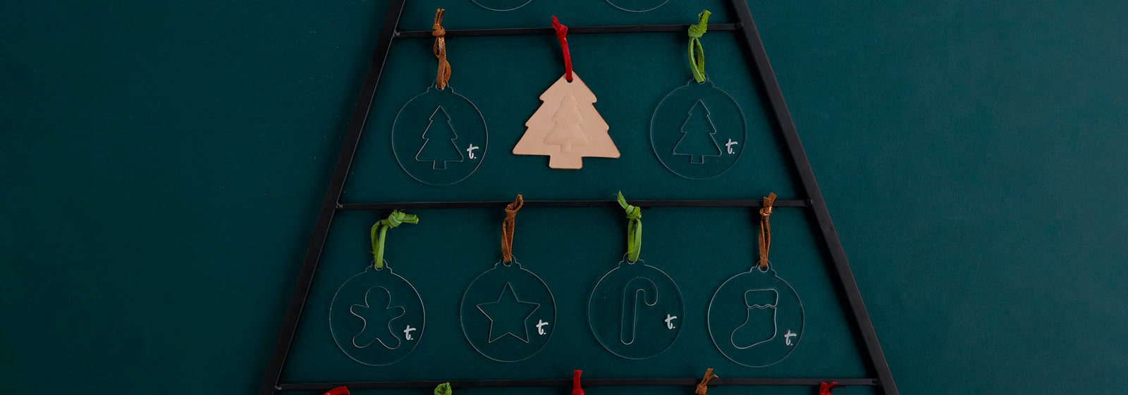 DECK THE HALLS- IN LEATHER!  A SLEEK TWIST TO YOUR HOLIDAY DECOR