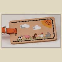 Kit d'étiquettes à bagages 44167-00 Motif d'outillage bonus