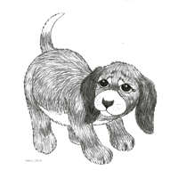 Dibujo de cachorro