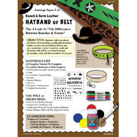 Plan de leçon pour bandeau ou ceinture sans outillage Ranch Farm