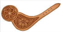 Patrón de correa de espuela