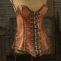 Patrón de corsé completo Steampunk