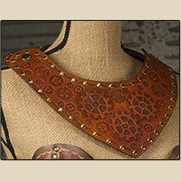 Motif de gorgerin steampunk