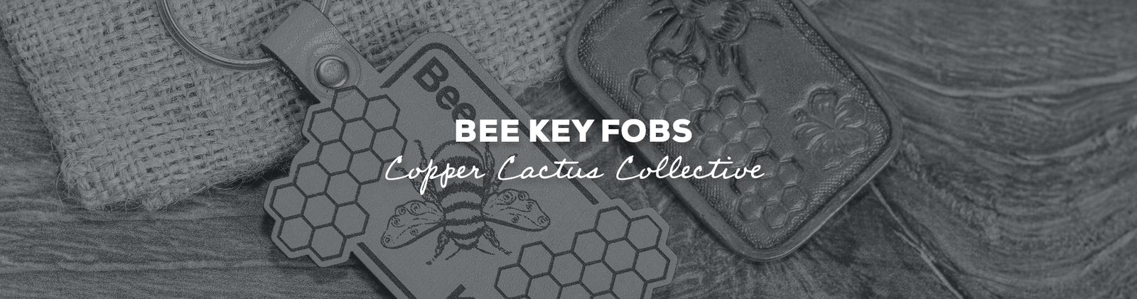 Idea de regalo: llaveros de abejas con cobre Cactus Collective