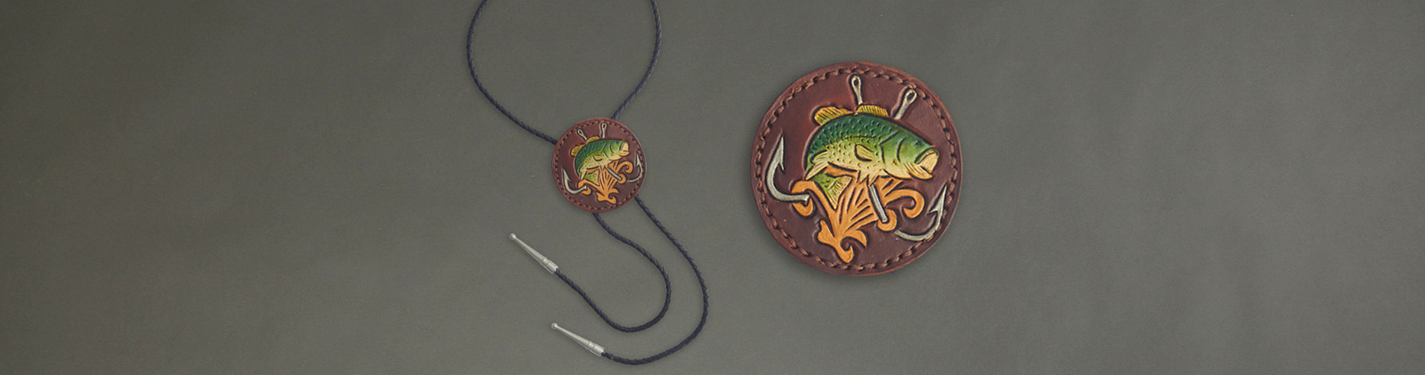 Idea de regalo: Bolo corbata tallado con The Copper Bass