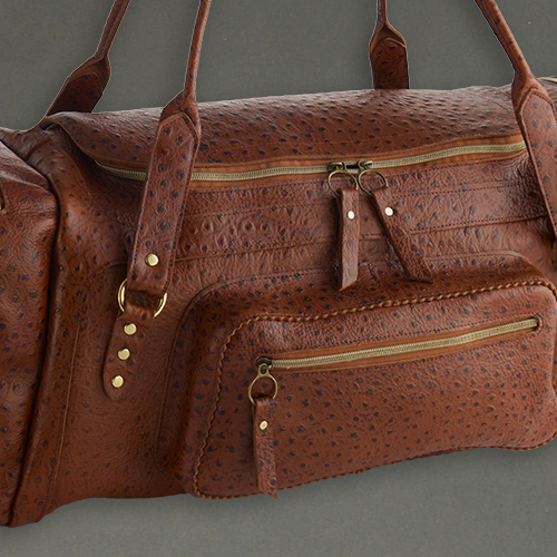 Gift Idea: Creative Awl Duffle with Indigo Laine