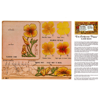 The California Poppy by Gene Noland- Series 1C Page 9