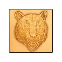 Motif de tête de tigre
