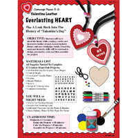 Plan de leçon de la Saint-Valentin sans outillage Heart Fob