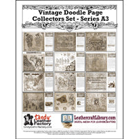 Vintage Doodle Page Collectors Set - Série A3