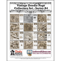 Vintage Doodle Page Collectors Set - Série A4