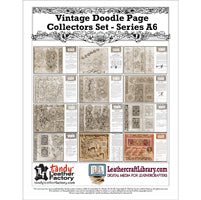 Juego de coleccionistas Vintage Doodle Page - Serie A6