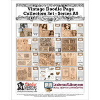 Vintage Doodle Page Collectors Set - Série A9