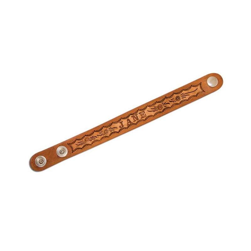Pulseras de cuero ajustables