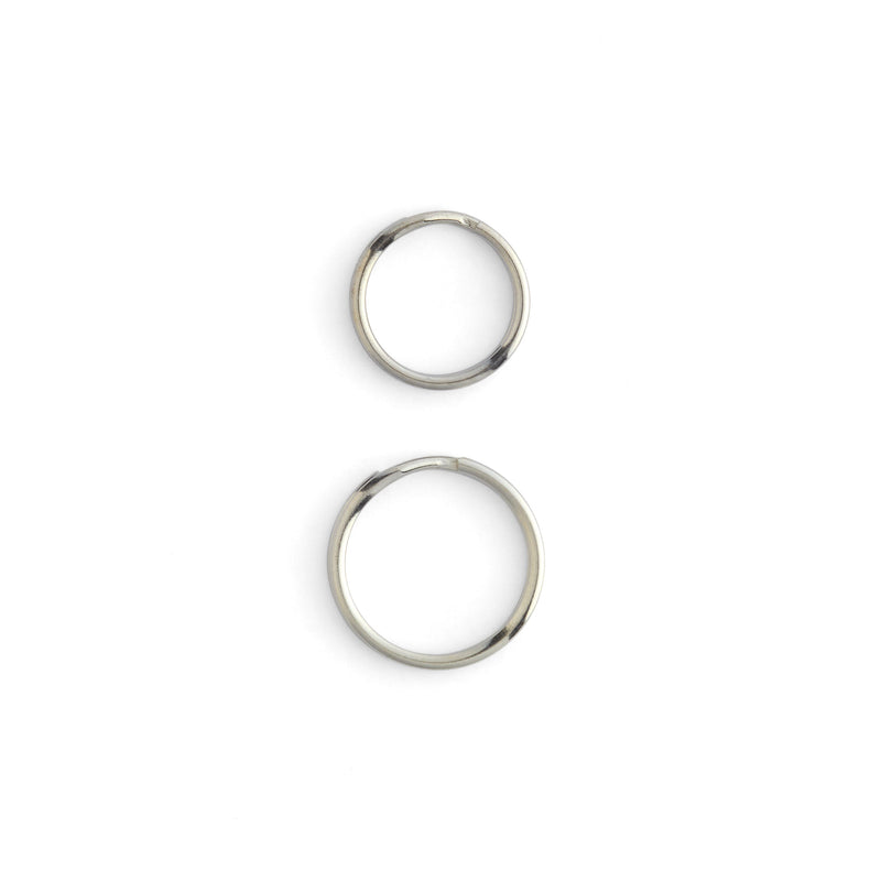 Anillos divididos sin níquel, paquete de 10