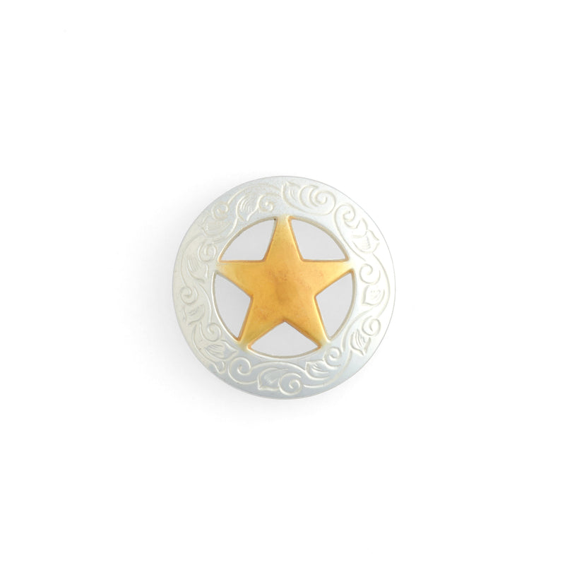 Concho estrella de Texas