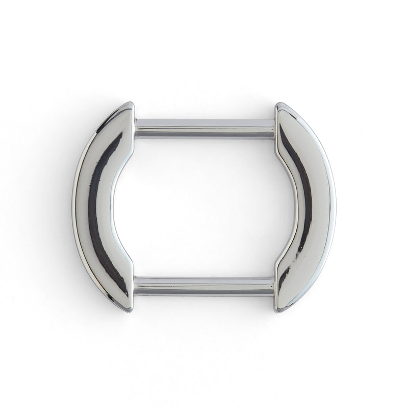 Anillo de correa de arco plano niquelado