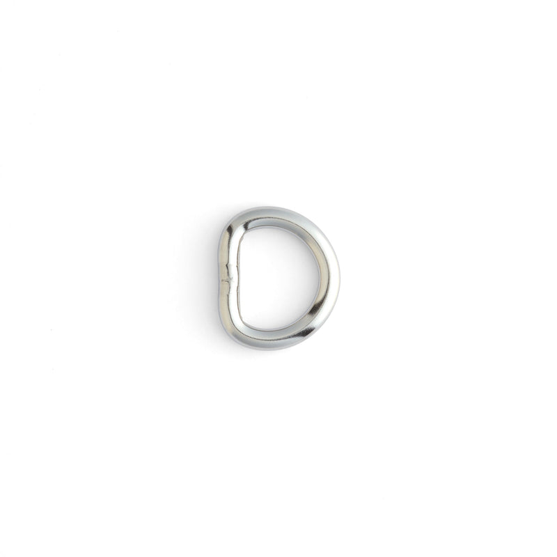 Anillo en D de acero inoxidable