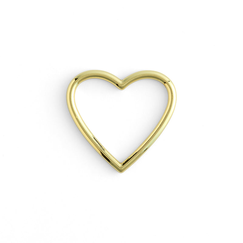 Paquete de 10 anillos de corazón