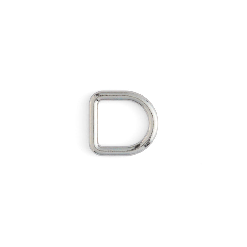 Anillos en D sólidos decorativos