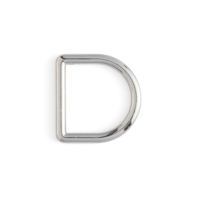 Anillos en D sólidos decorativos