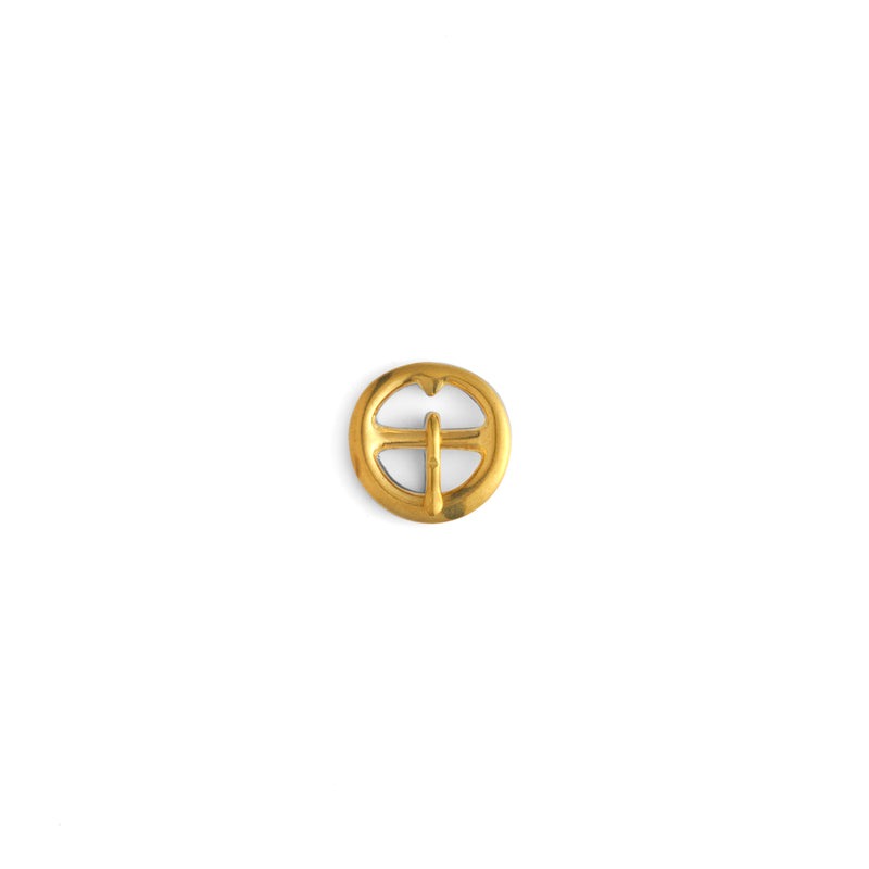 Boucle ronde en laiton Shiloh