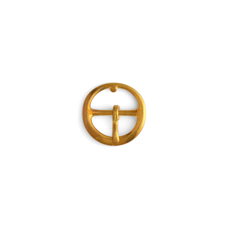 Boucle ronde en laiton Shiloh
