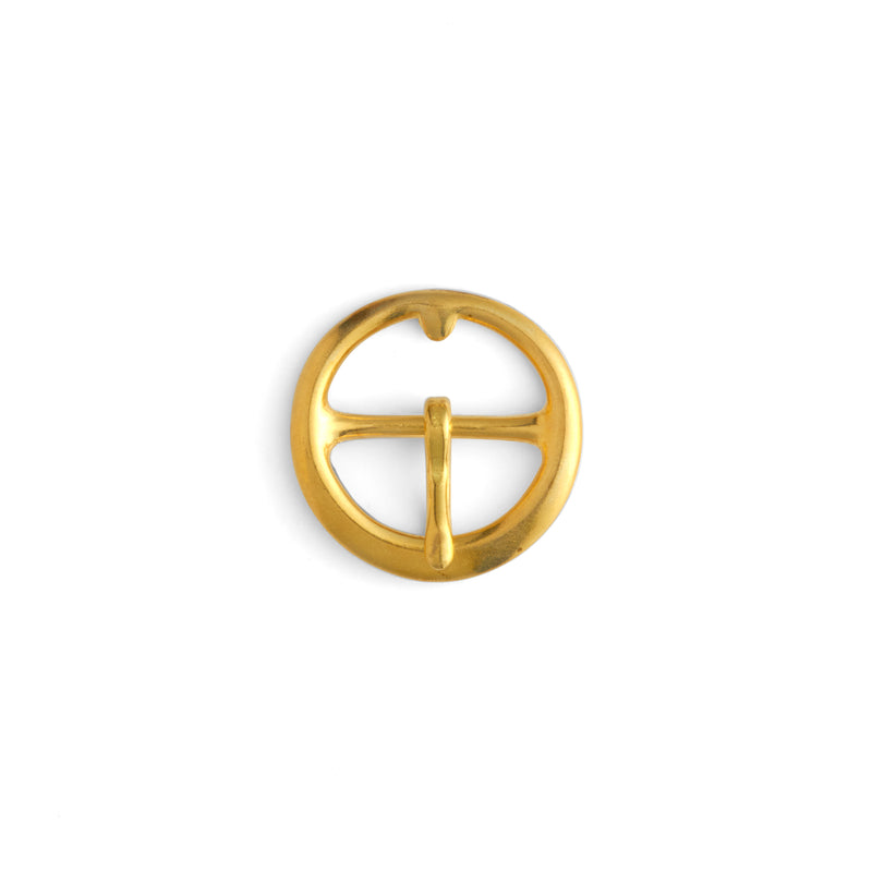 Boucle ronde en laiton Shiloh